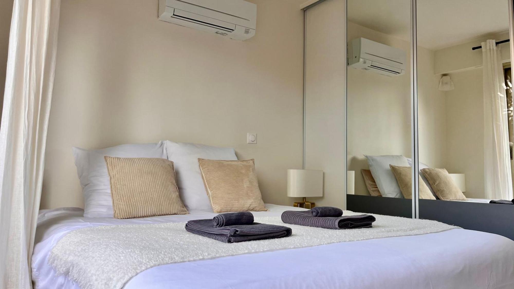L'Azur - Apt De Standing - Piscine - Parking Le Cannet Dış mekan fotoğraf